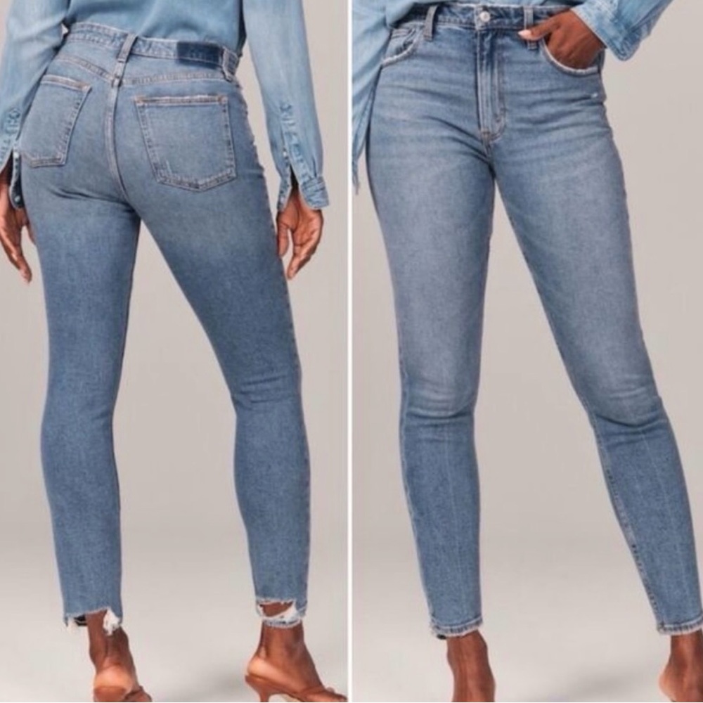 Abercrombie & Fitch The Skinny High Rise Jeans